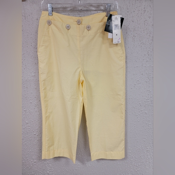 Ralph Lauren Pants & Jumpsuits Nwt Ralph Lauren Womens Yellow